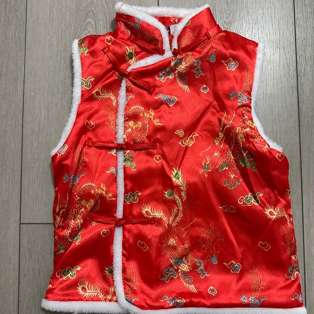 Chinese style vest for kids